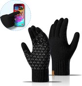MobyDefend Touchscreen Handschoenen - Zwart - Maat L/XL