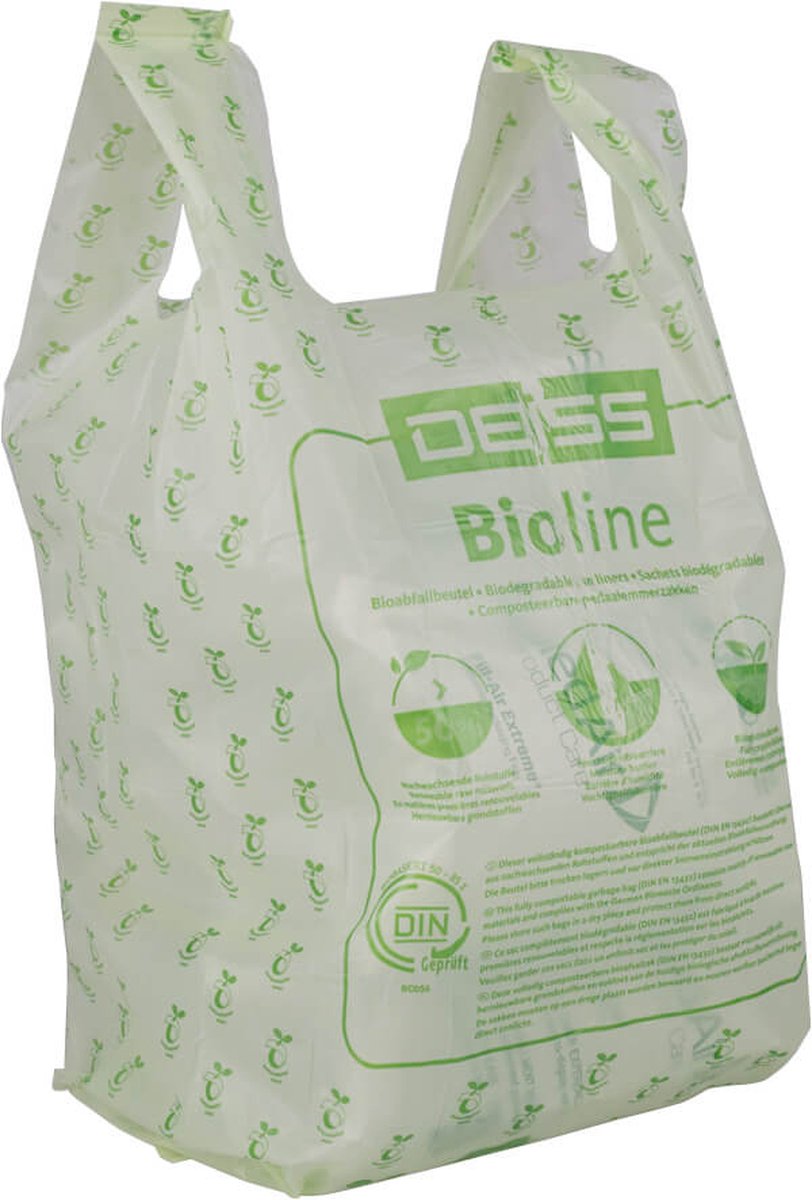 Goedkoopste Bio afvalzakken 10 liter 22 18 x 55 cm 20 stuks