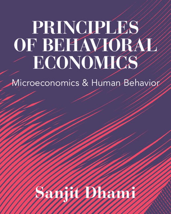 Principles of Behavioral Economics - cover