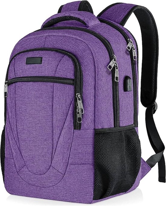 ZINZ Slanke en Uitbreidbare Laptop Rugzak 15 15.6 16 Inch