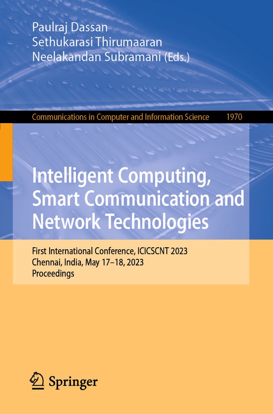 Communications in Computer and Information Science1970- Inte ... - cover