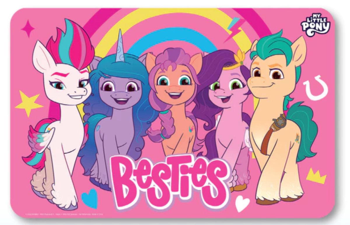 Placemat My Little Pony Besties 43x28 cm