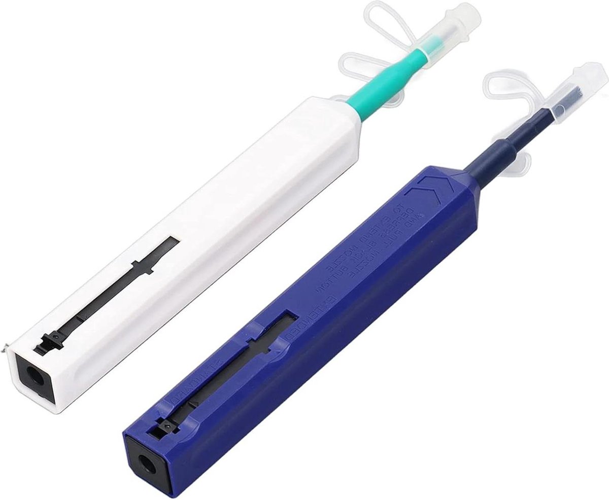 Glasvezel Reiniger Pen Druk Glasvezel Schoonmaak Tool Anti Statisch LC MU SC FC ST E2000 1.25mm 2.5mm