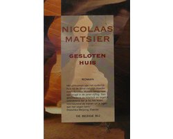 Omslag van GESLOTEN HUIS