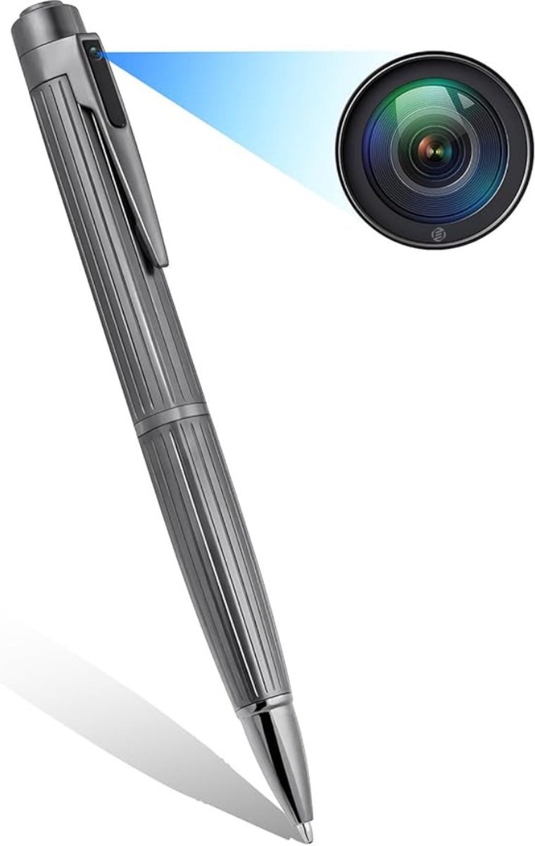Equivera Verborgen Camera - Spionage Camera - Geheime Camera - Spy Camera - Spycamera - Spion Camera - Verborgen Mini Camera - Spy Camera Mini - Afluisteren - Afluisterapparatuur