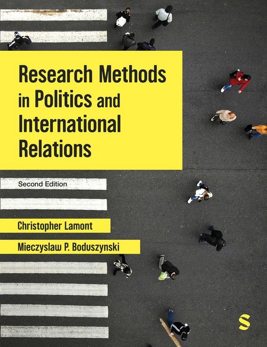 Couverture du livre 'Research Methods in Politics and International Relations', Deuxième édition.