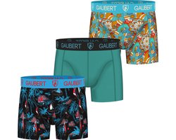 Gaubert Heren boxershort Bamboe 3-pack - Flower - 012 - S