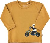 Minymo - baby shirt - lange mouwen - panda - Maat 68