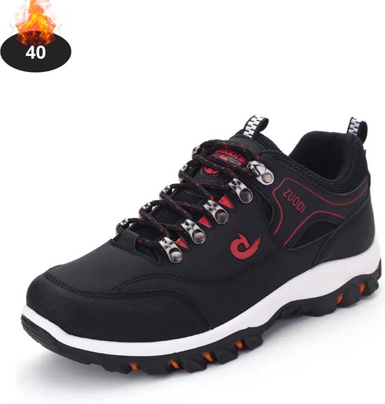 Bovista Chaussures pour femmes Homme - Baskets pour femmes - Confortables - Chaussures de randonnée - Casual - Adulte - Zwart - Taille 40