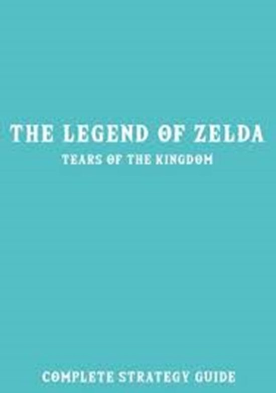 The Legend of Zelda Tears of the Kingdom - cover