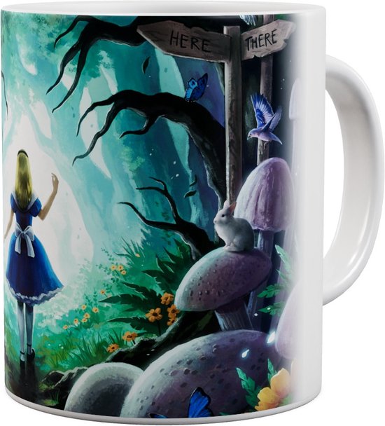 Alice au pays des merveilles Into Wonderland - Mug 440 ml