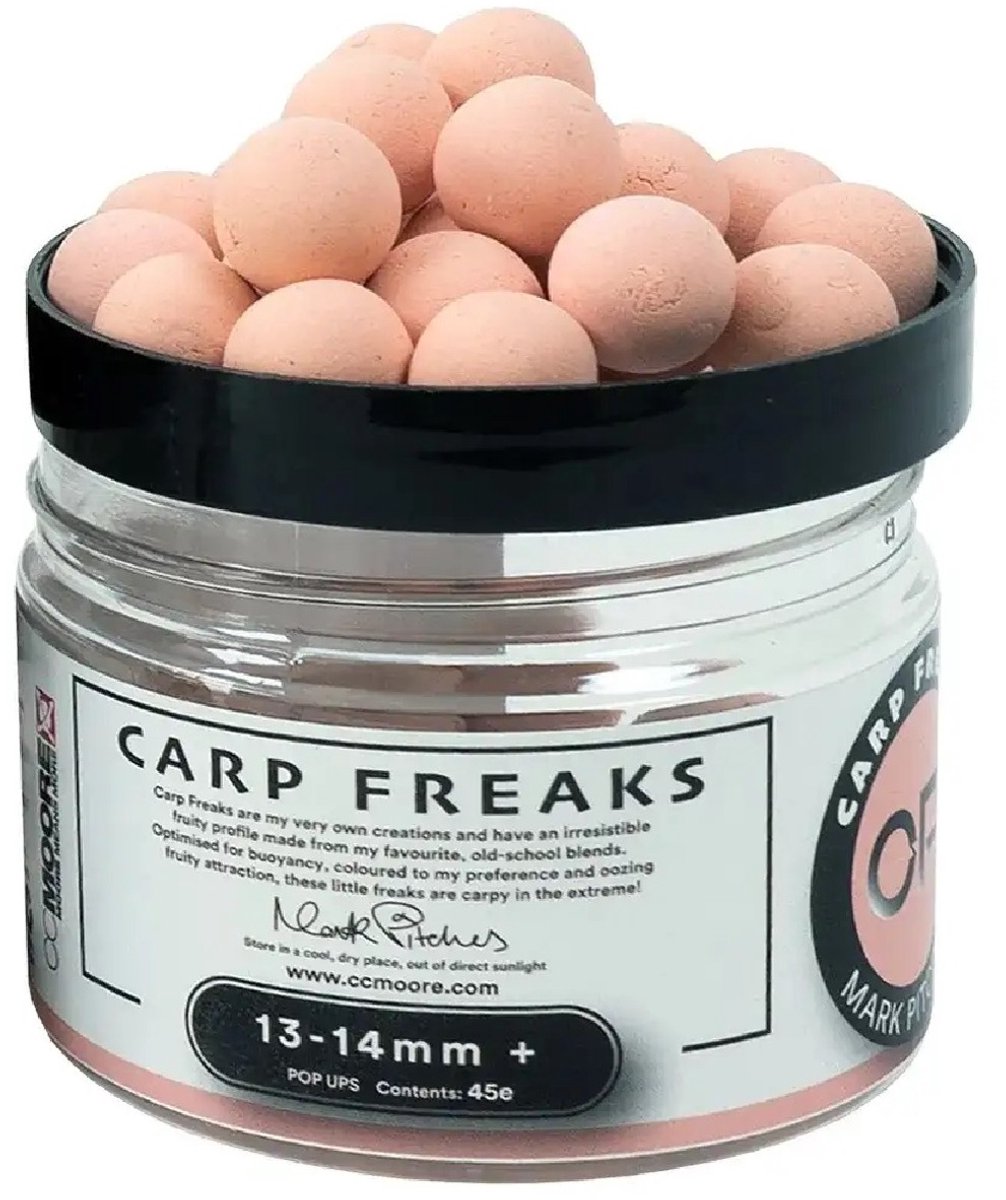 CC Moore Pop Ups Carp Freaks + Pink 13-14mm