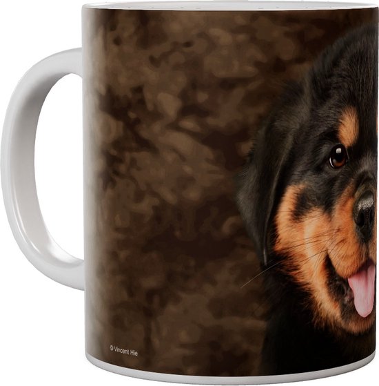 Rottweiler Puppy Smile - Tasse 440 ml