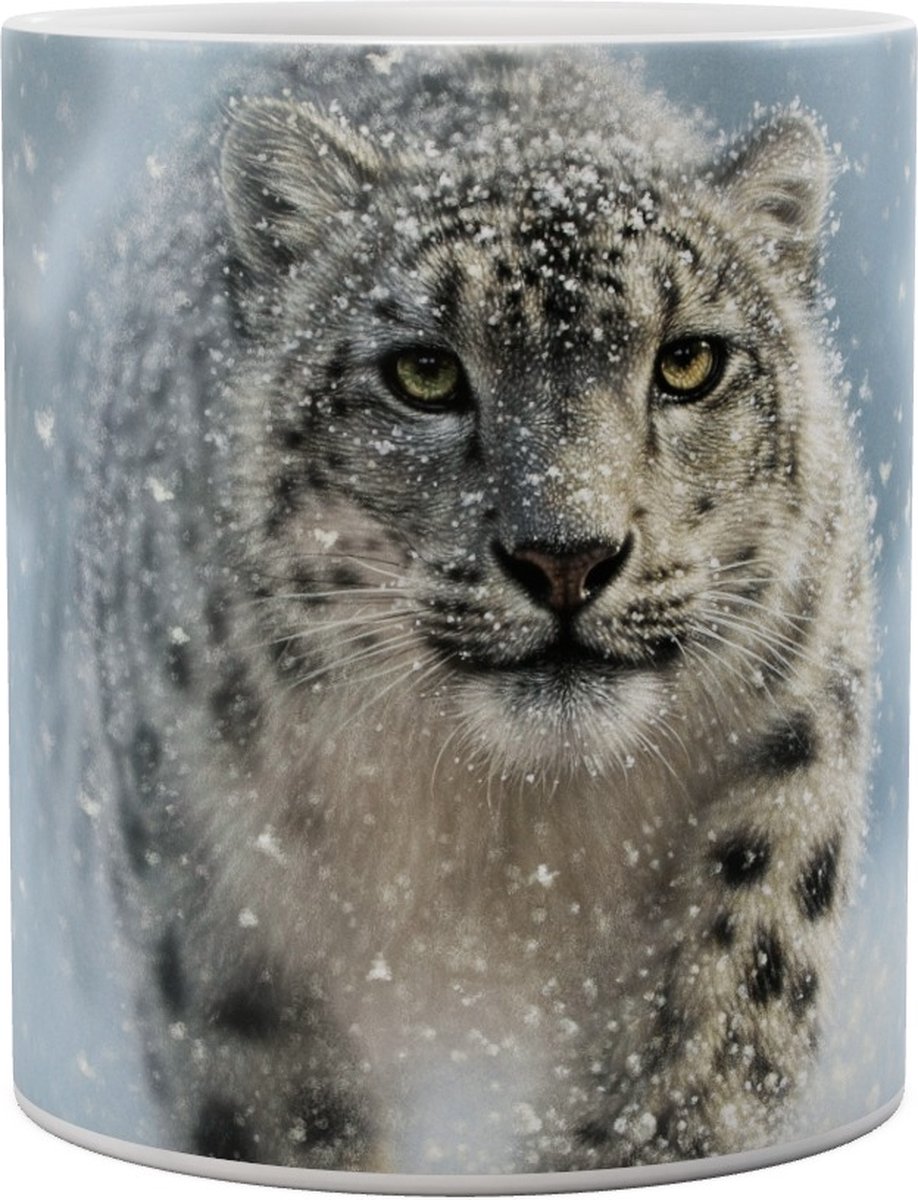 Sneew Luipaard Snow Ghost - Mok 440ml 440