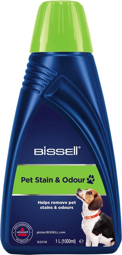 Foto: Bissell pet stain odour stain eraser tegen huisdier vlekken geuren 1 liter