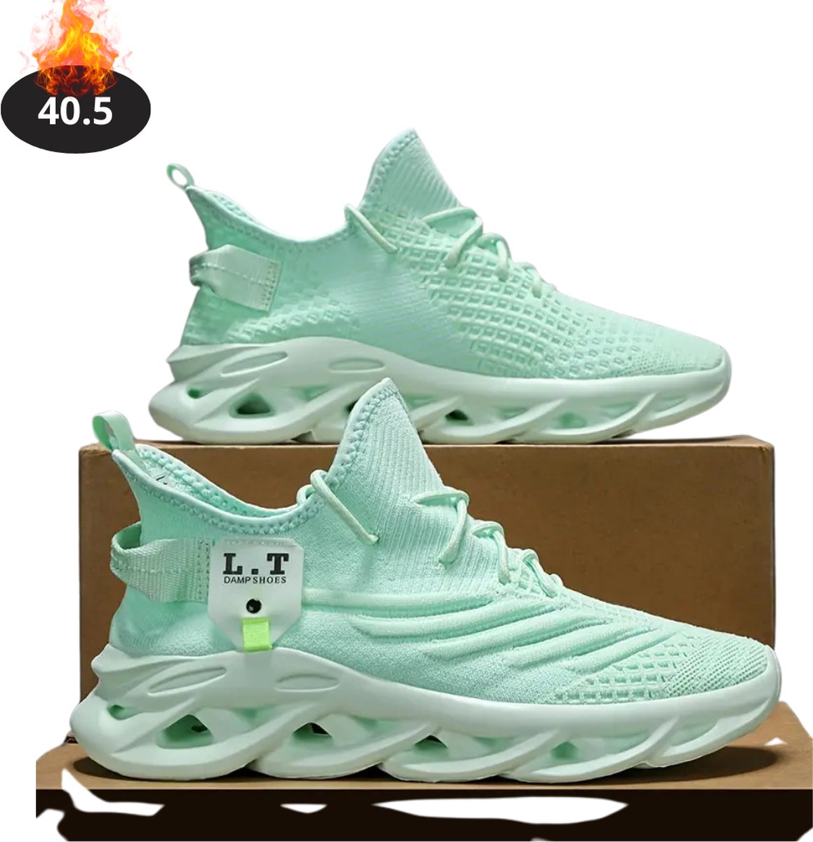 Bovista Schoenen Heren Sneakers Comfortabel Casual Volwassen Groen