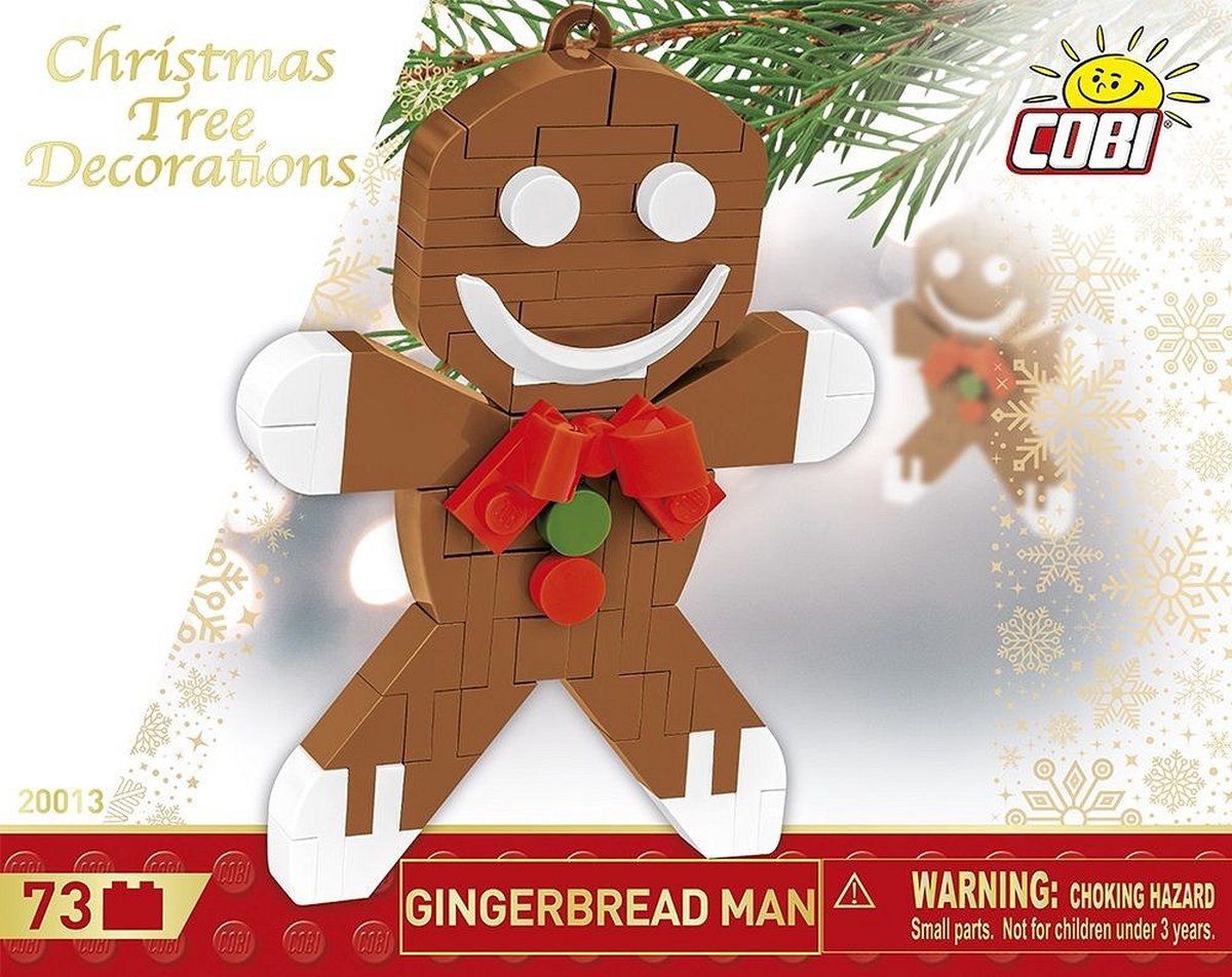 COBI Kerstboomdecoratie - Peperkoekmannetje - COBI-20013