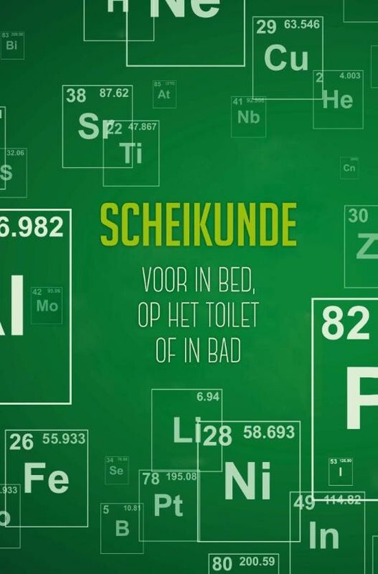 Scheikunde voor in bed, op het toilet of in bad - cover