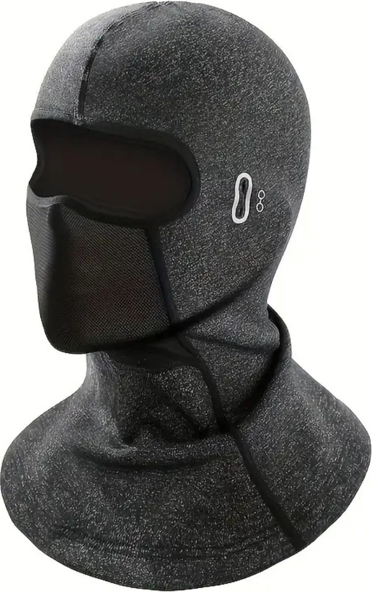 Nivard Winter Masker Balaclava Ski Mask Ski Masker Bivakmuts Full Face Mask Grijs