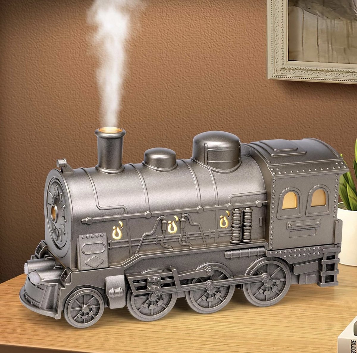Goedkoopste Kairey 300ml Cool Mist Essentiële Olie Diffuser Luchtbevochtiger met 7 Kleurrijke Lichten 2 Modi Diffuser met Automatische Uitschakeling en Afstandsbediening voor Slaapkamer, Thuis, Kantoor