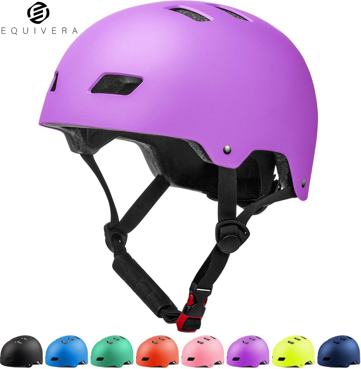 Equivera Baby Fietshelm - Baby Helm - Baby Fietshelm 3 jaar - Kinder Fietshelm
