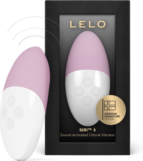 LELO SIRI 3 Petit Vibromasseur Fminin Activ par le Son, Dot de la  Technologie... | bol