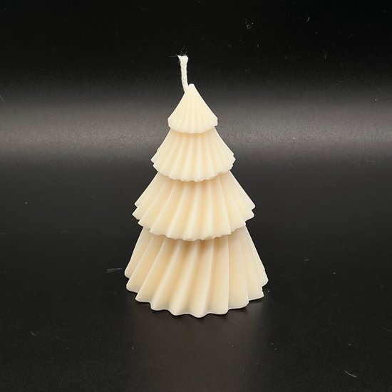 Kerstcollectie - kerstkaars - kerstboom variant 3 klein