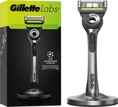 Bol.com GilletteLabs With Exfoliating Bar Van Gillette - Magnetische Houder - 1 Scheermes - 1 Scheermesje aanbieding