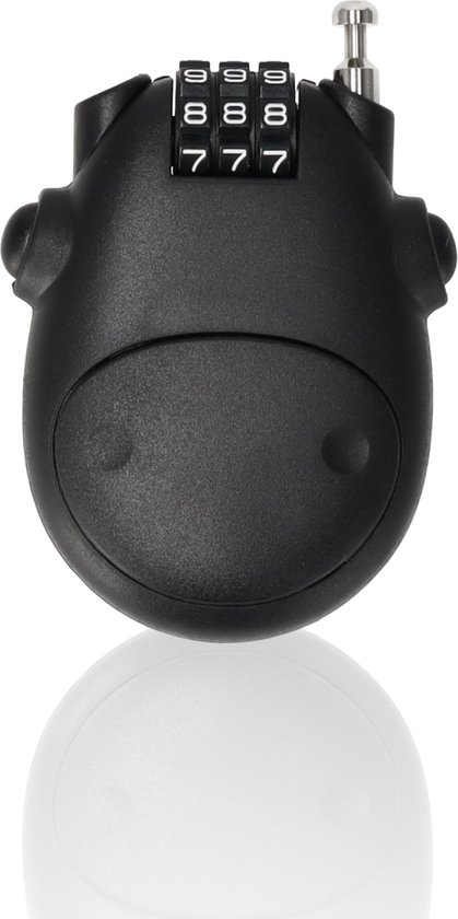Cijferslot hangslot met code 6 stuks – Weerbestendig fietsslot voor binnen en buiten – Duurzaam staal en kunststof – 8x4.6x1.2 cm veiligheidsslot