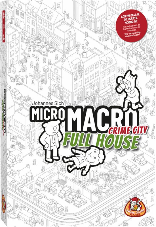 White Goblin Games Micromacro: Crime City - Full House- Kaartspel / Coöpspel - Nederlandstalige editie