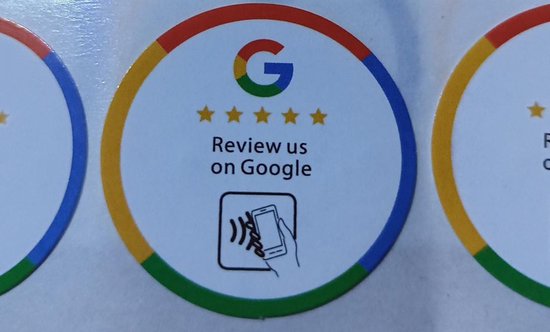 NFC Sticker NTAG215 Google Review (Universeel) 25-pack