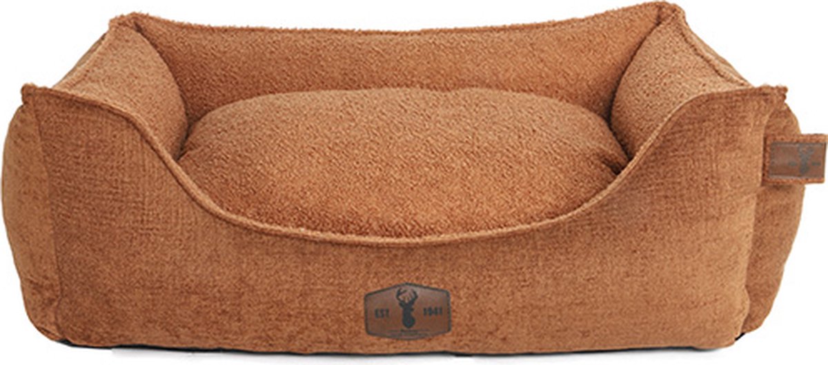 Boony est 1941 - Premium Orthopedische Hondenmand - Kleur: Rusty Brown - Afmetingen: 120x90x29 cm