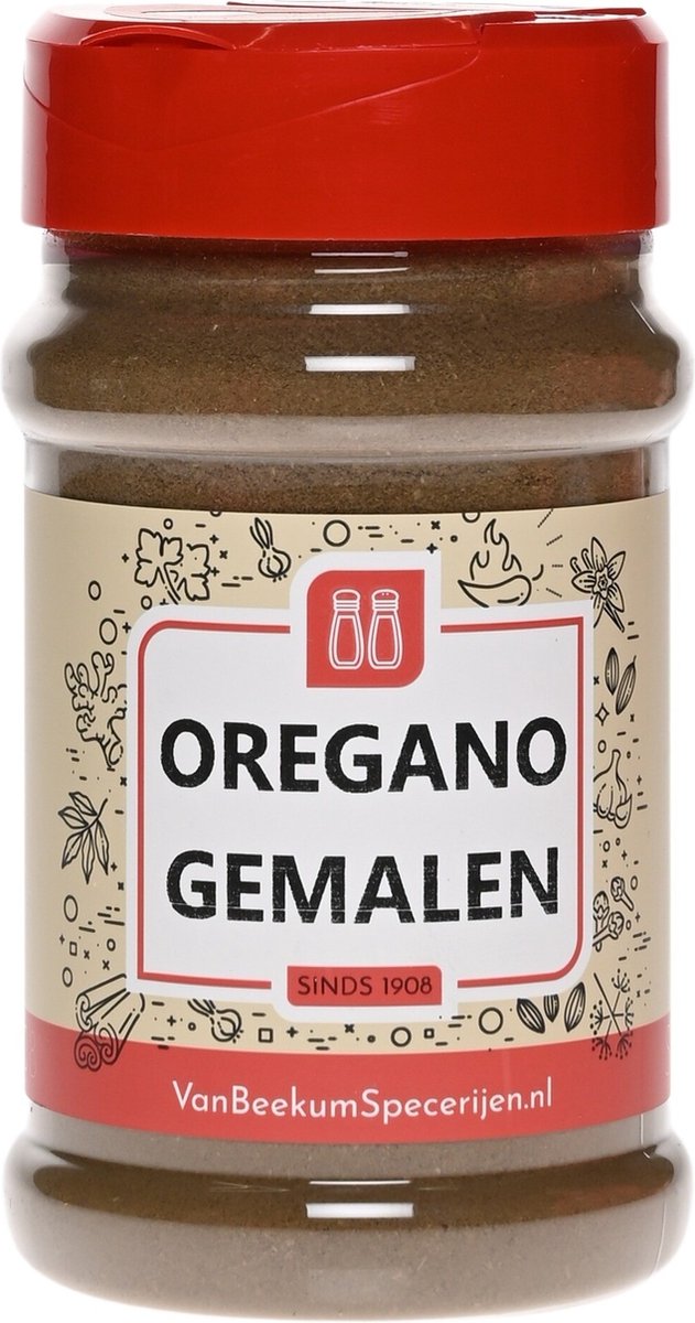 Goedkoopste Van Beekum Specerijen - Oregano Gemalen - Strooibus 100 gram