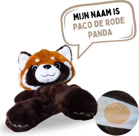 Panda pluche kussen, knuffeltie, anime, knuffeldier, panda, gevulde panda, pluche panda, zachte vulling, dieren, speelgoed voor jongens en meisjes
