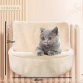 katten Radiatorhangmand | Kattenhangmat | Beige | 26x39x46cm | Verwarming hangmat