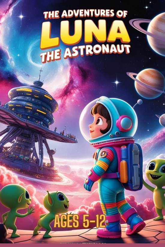 The Adventures Of Luna The Astronaut - cover