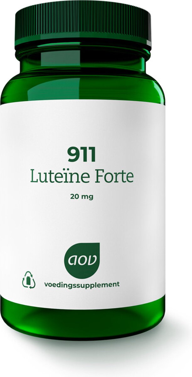 AOV 911 Luteïne Forte (20 mg) - 2 x 60 capsules - Voordeelverpakking