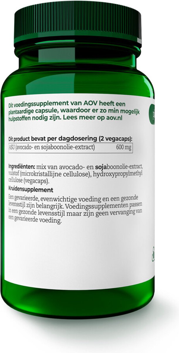 AOV 806 Avocado Sojabonen-Extract - 2 x 60 vegacapsules - Voordeelverpakking