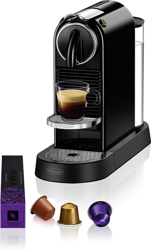 De'Longhi Nespresso Citiz EN167.B - Koffiecupmachine - Zwart