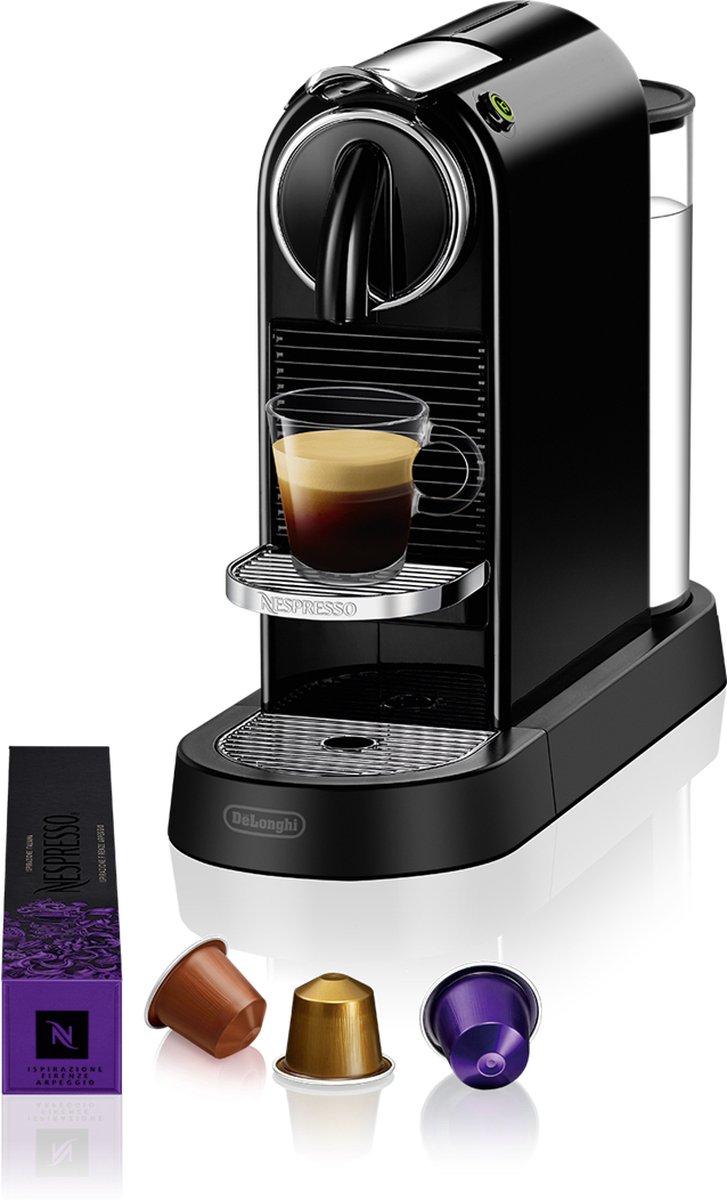 Nespresso De'Longhi Citiz EN 167.B - Koffiecupmachine - Zwart