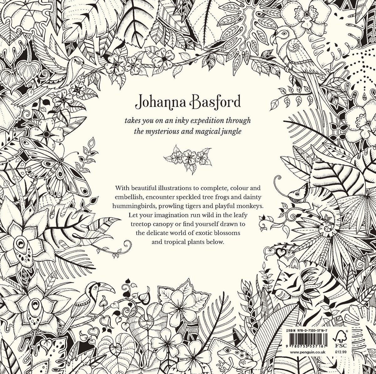 Jacaranda Magic Magical Jungle, Johanna Basford | 9780753557167 | Boeken | bol