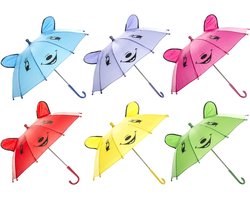 Paraplu vrolijke dieren - Kinderparaplu - Voor Kinderen - 50cm