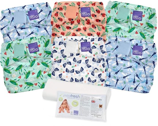Bambino Mio Miosolo All-in-one Pañal De Tela, Feliz Hopper | Meses sin