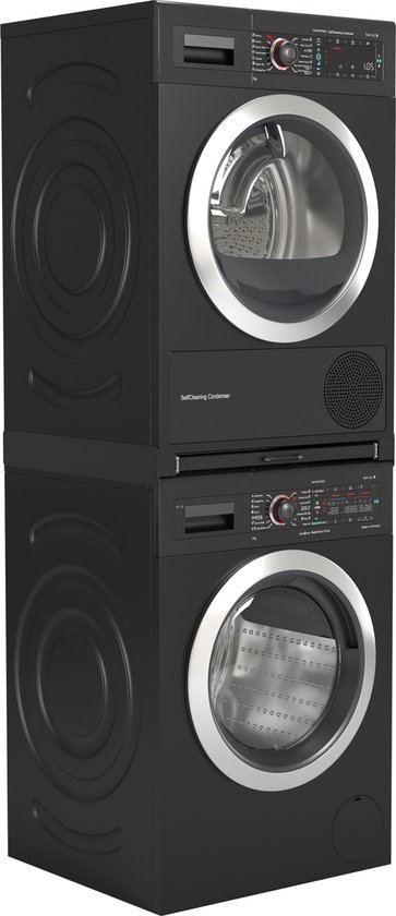 Tussenframe droger wasmachine, aansluiting wasmachine wasdroger universeel, verbindingslade kunststof