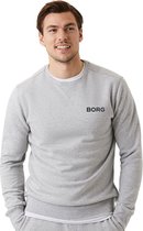 Björn Borg - Heren - Borg Essential 4 Crew Sweatshirt - Grijs - Maat M