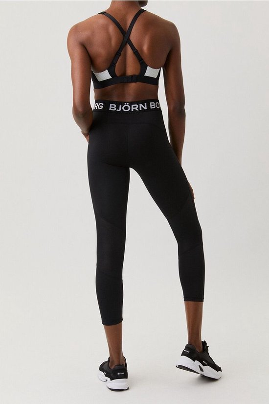Björn Borg - Dames - Regular Block Tights - Wit/Zwart - Maat 38 van Merkloos — afbeelding 4