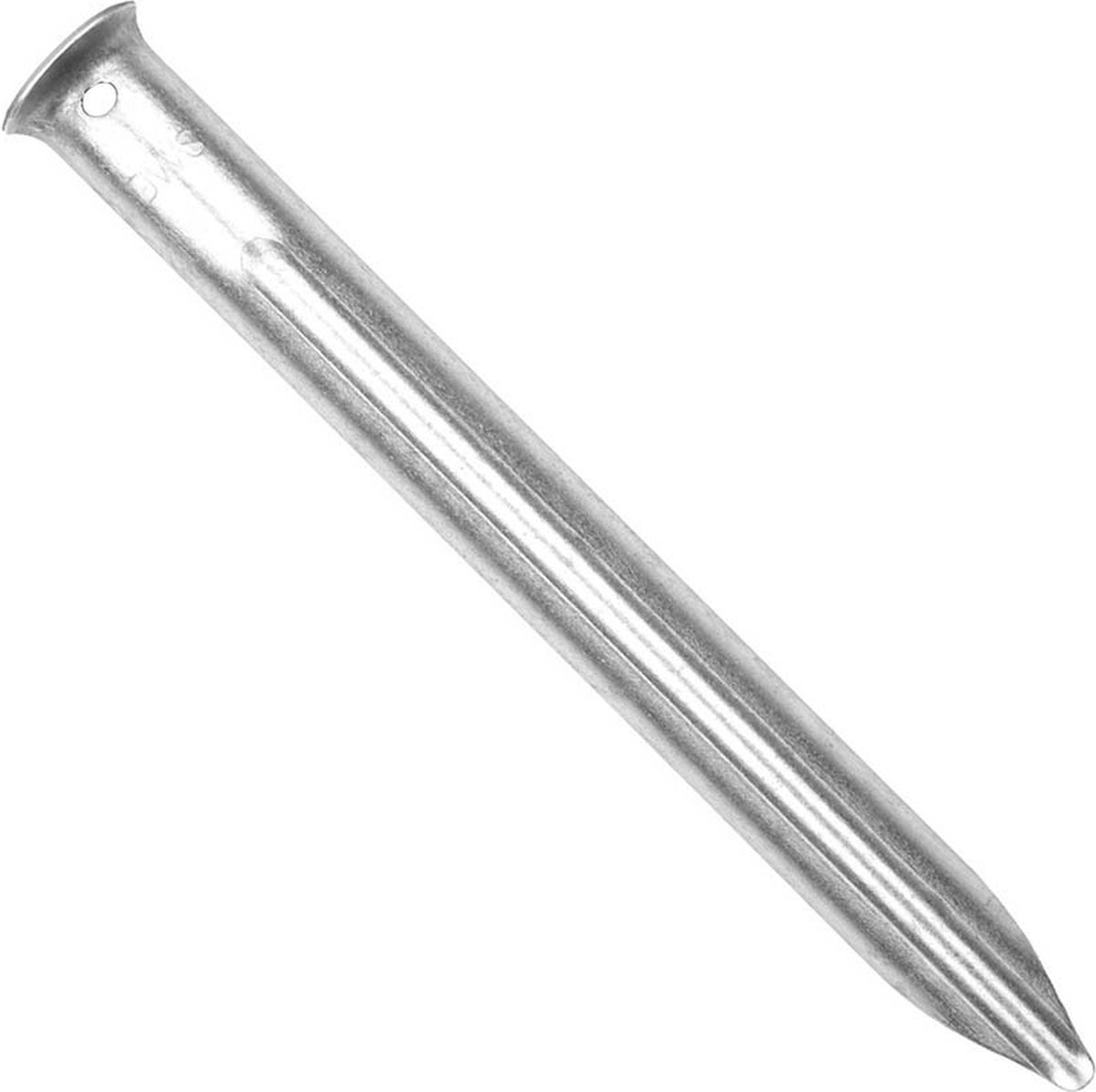 Zak Tent haringen 24 cm extra breed á 50 stuks Grijs