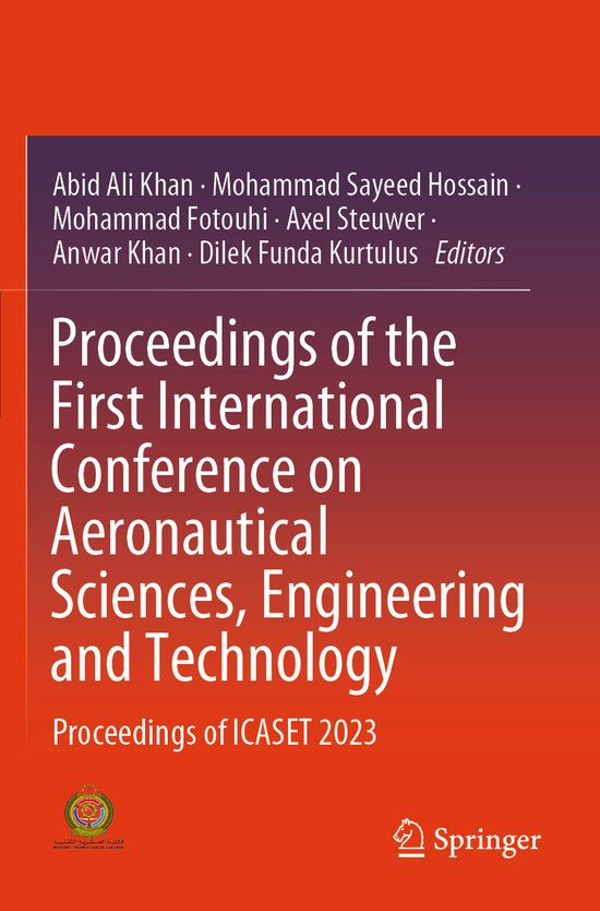 Proceedings of the First International Conference on Aeronau ... - cover