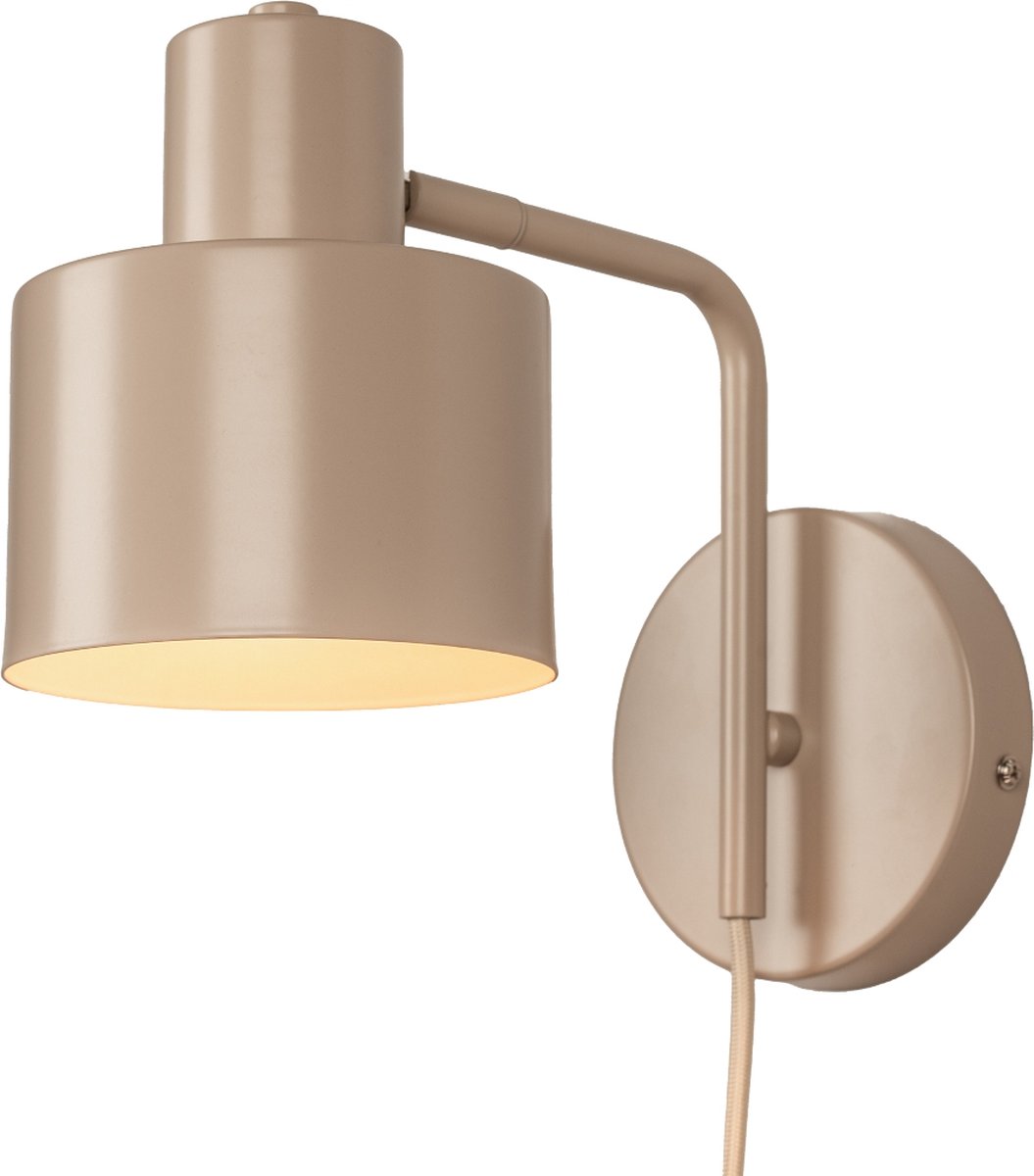 Lumidora Wandlamp 75158 - Voor binnen - PUGLIA - E27 - Beige - Metaal