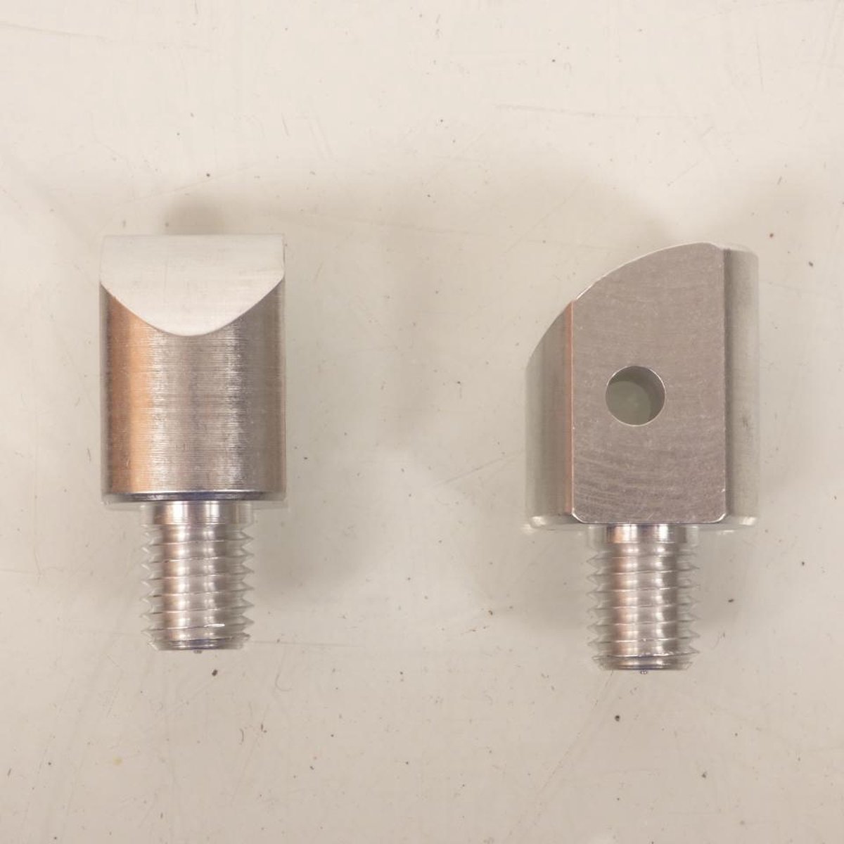 paar haken adapters passagiersvoetsteun voor motor honda vtr 1000 2000 tot 2004 nieuw